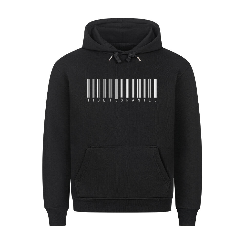 Premium Hoodie "Tibet Spaniel - Scan" Schwarz – hunde-shirt.de