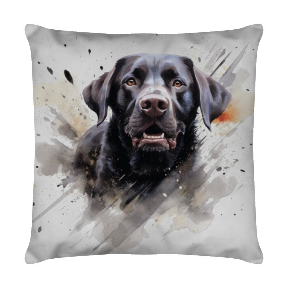 Kissen "Labrador - ART" Weiß – hunde-shirt.de