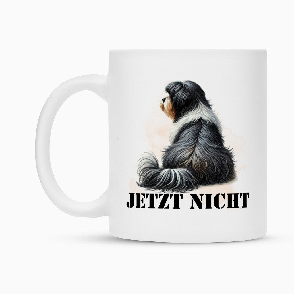 Tasse "Tibet Terrier - JETZT NICHT" – hunde-shirt.de