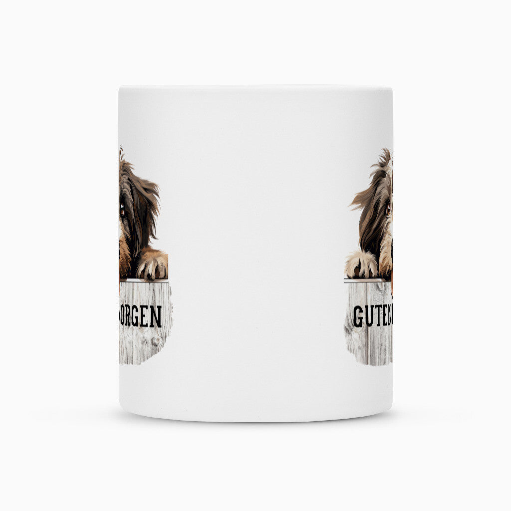 Tasse "Tibet Terrier - Guten Morgen" – hunde-shirt.de