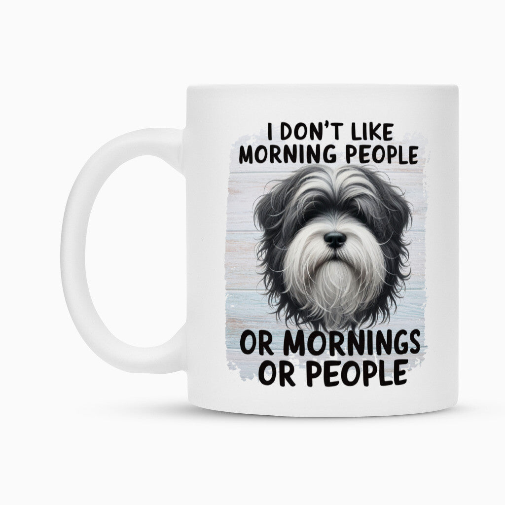Tasse "Tibet Terrier - Morning People" – hunde-shirt.de
