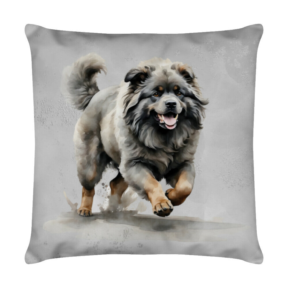 Kissen "Do Khyi - Auslauf" Weiß – hunde-shirt.de