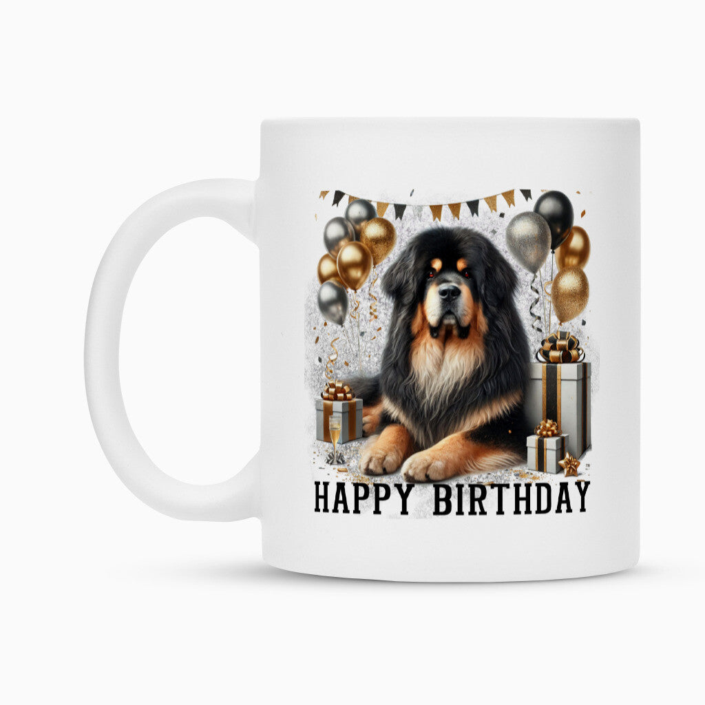 Tasse "Tibetmastiff - Happy Birthday" – hunde-shirt.de