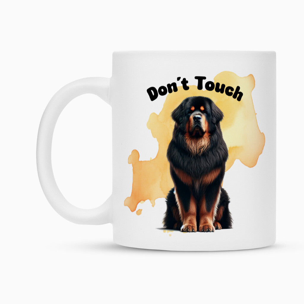 Tasse "Tibetmastiff - Don´t touch" – hunde-shirt.de