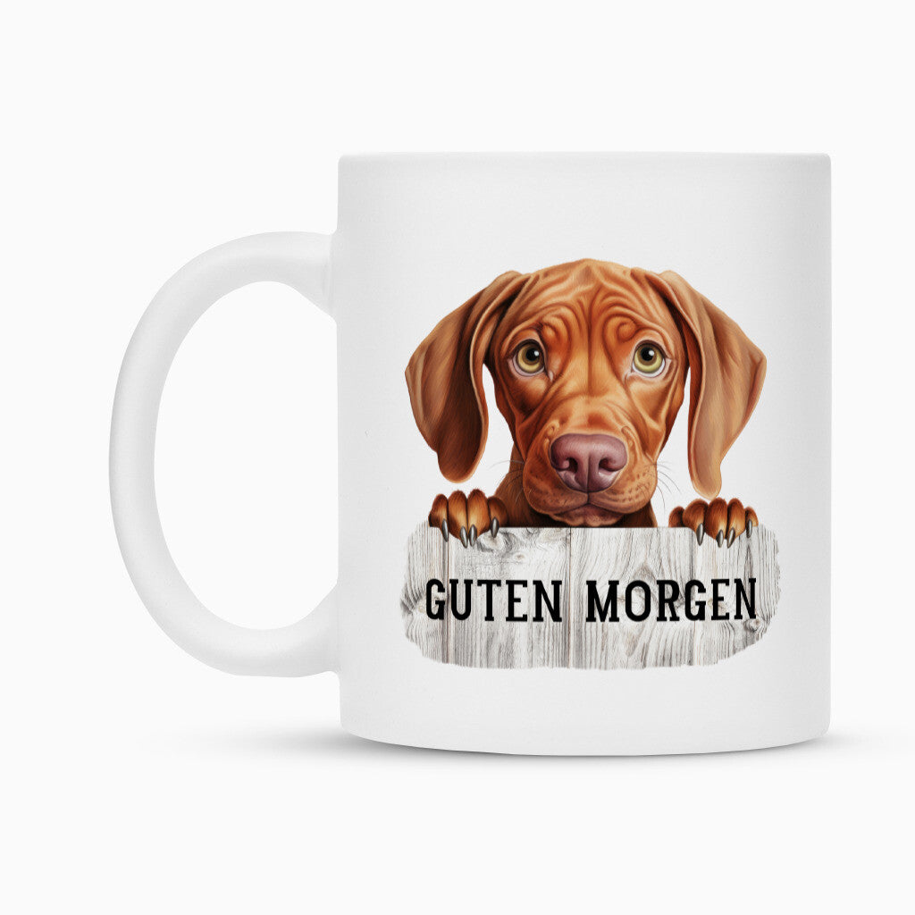 Tasse "Vizsla - Guten Morgen" – hunde-shirt.de