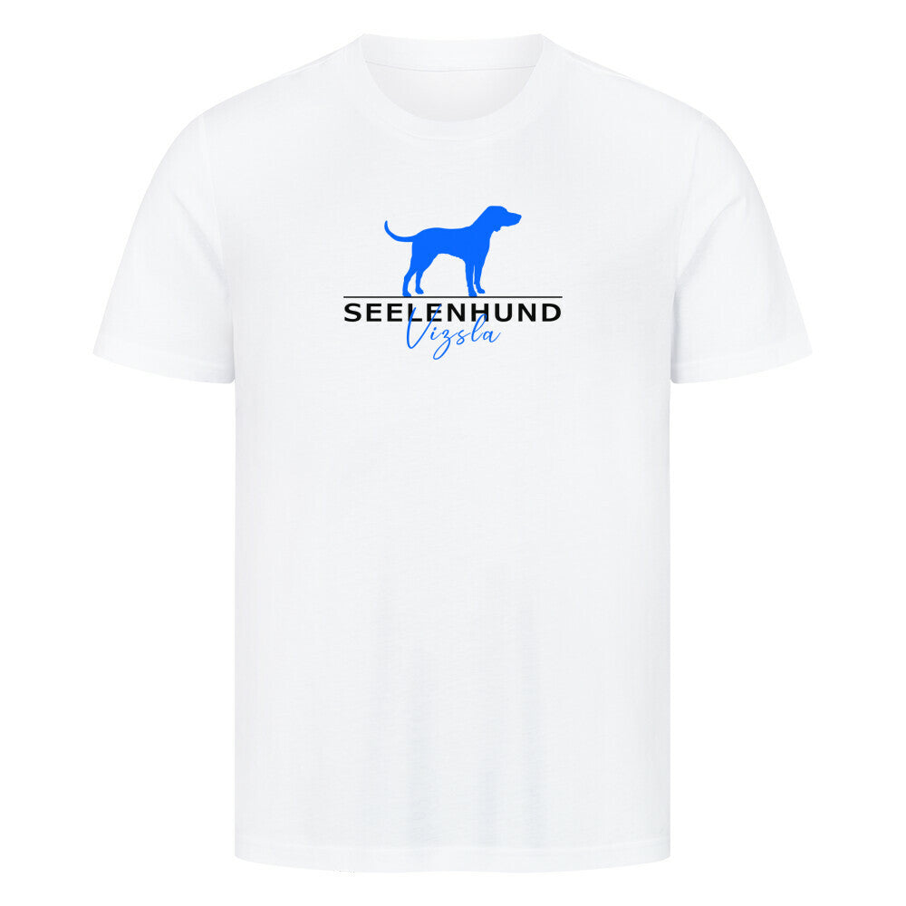 Premium T-Shirt "Vizsla - Seelenhund" Weiß – hunde-shirt.de