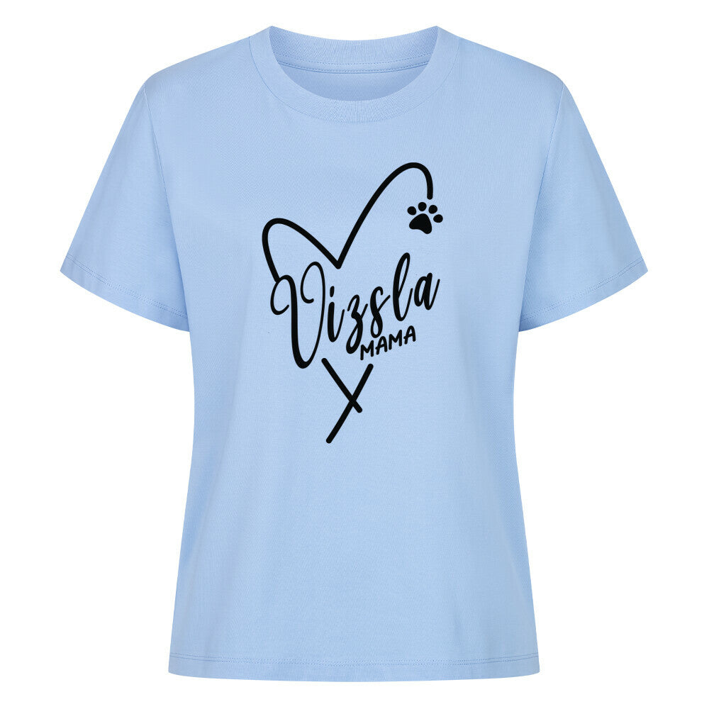 Premium Damen-Shirt "Vizsla - Mama" Sky Blue – hunde-shirt.de