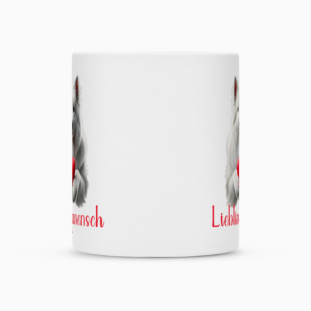 Tasse "Schweizer Schäferhund - Lieblingsmensch" – hunde-shirt.de