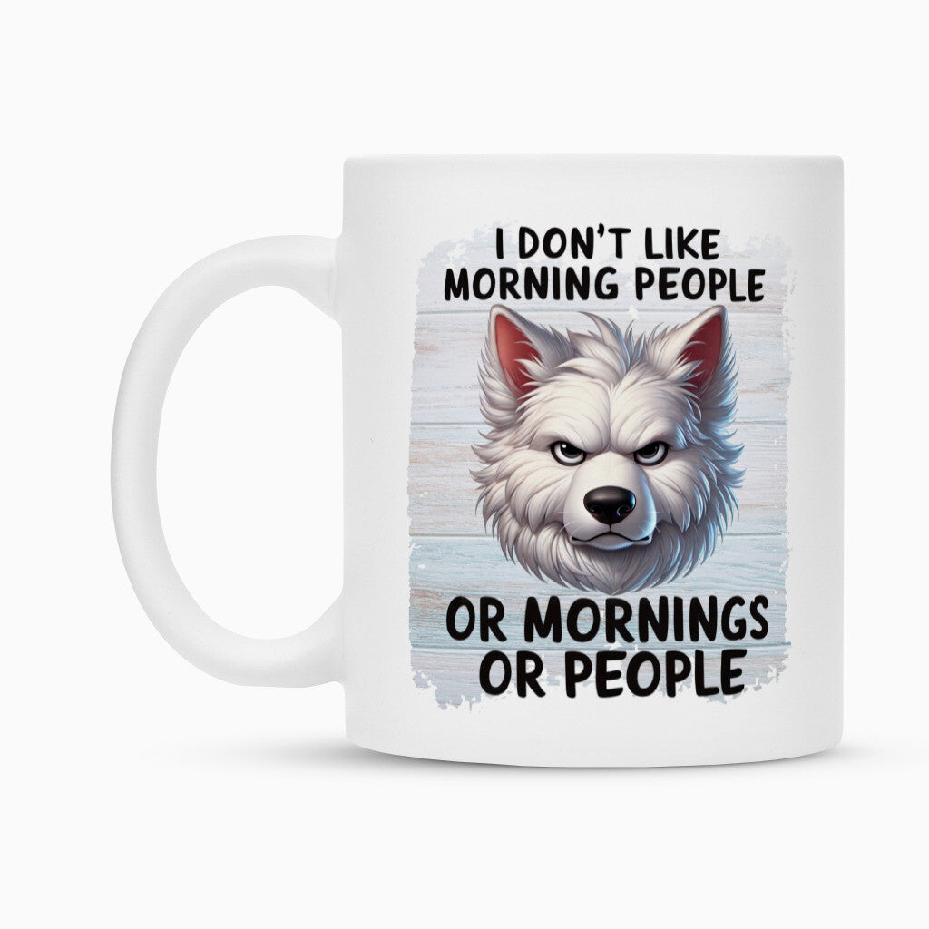 Tasse "Schweizer Schäferhund - Morning People" – hunde-shirt.de