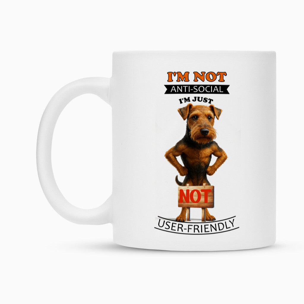 Tasse "Welsh Terrier - Anti-Social" – hunde-shirt.de