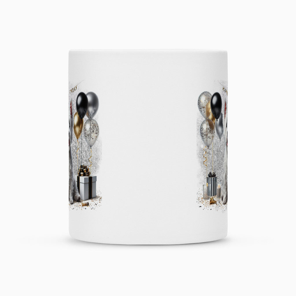 Tasse "Westie - Happy Birthday" – hunde-shirt.de