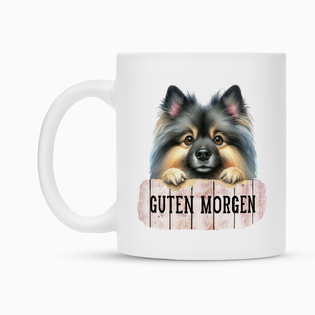 Tasse "Wolfsspitz - Guten Morgen" – hunde-shirt.de