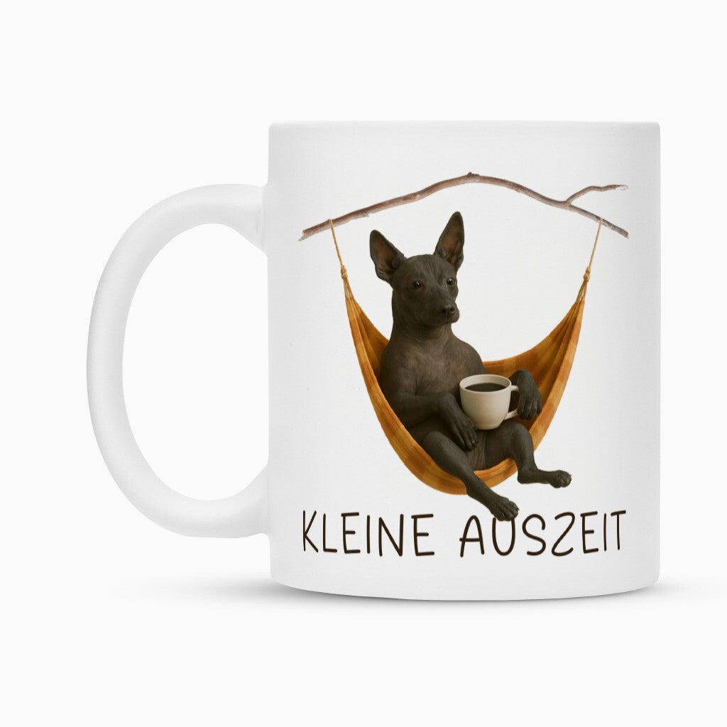 Tasse "Xolo - Kleine Auszeit" – hunde-shirt.de