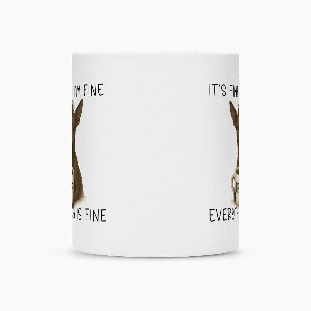 Tasse "Xolo - I´m fine..." – hunde-shirt.de