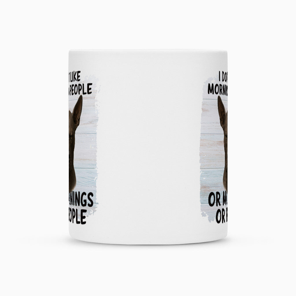Tasse "Xolo - Morning People" – hunde-shirt.de