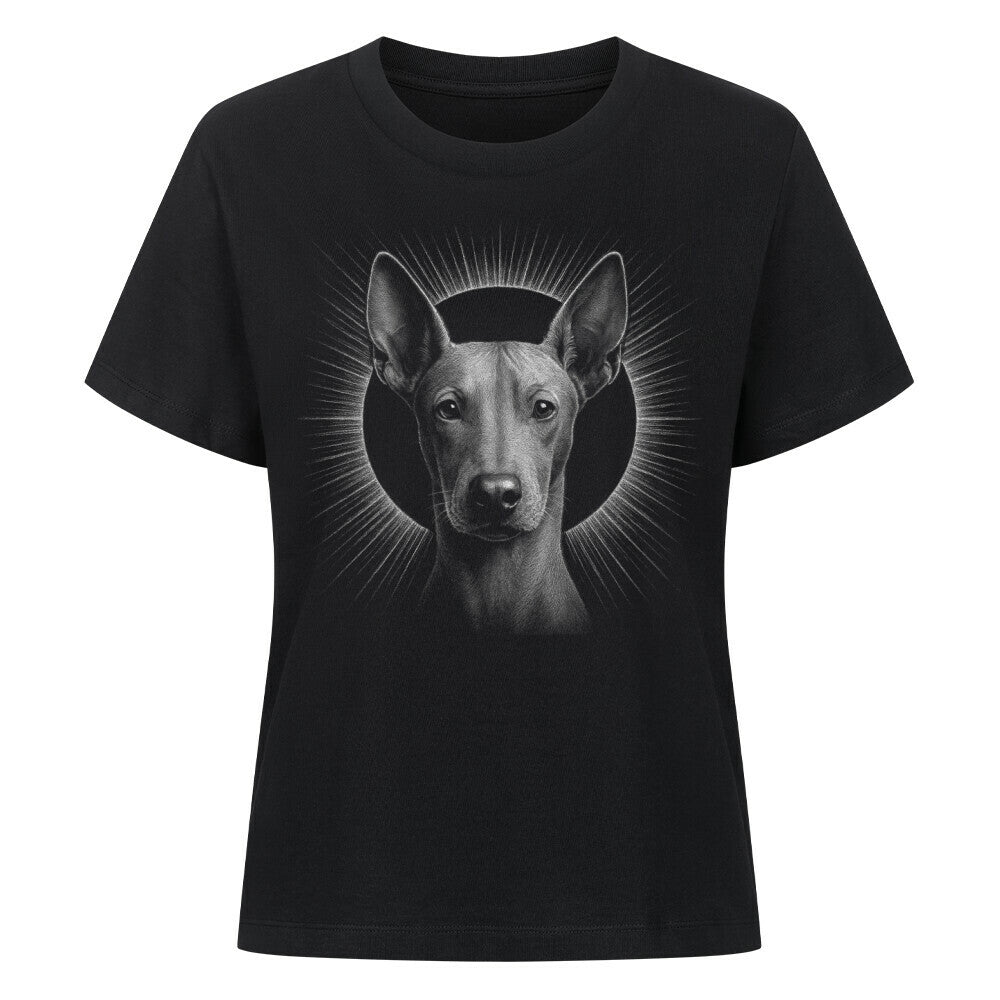 Premium Damen-Shirt "Xolo - Shine" Schwarz – hunde-shirt.de