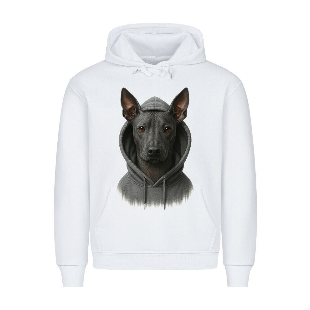 Premium Hoodie "Xolo - Hooded" Weiß – hunde-shirt.de