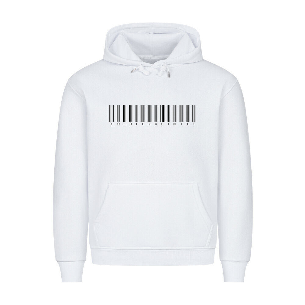 Premium Hoodie "Xolo - Scan" Weiß – hunde-shirt.de