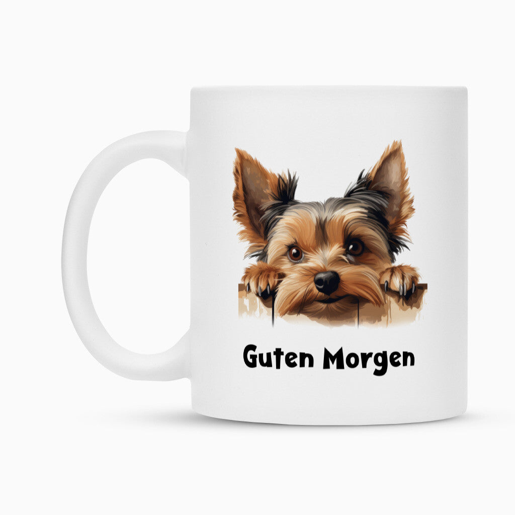 Tasse "Yorkie - Guten Morgen" – hunde-shirt.de