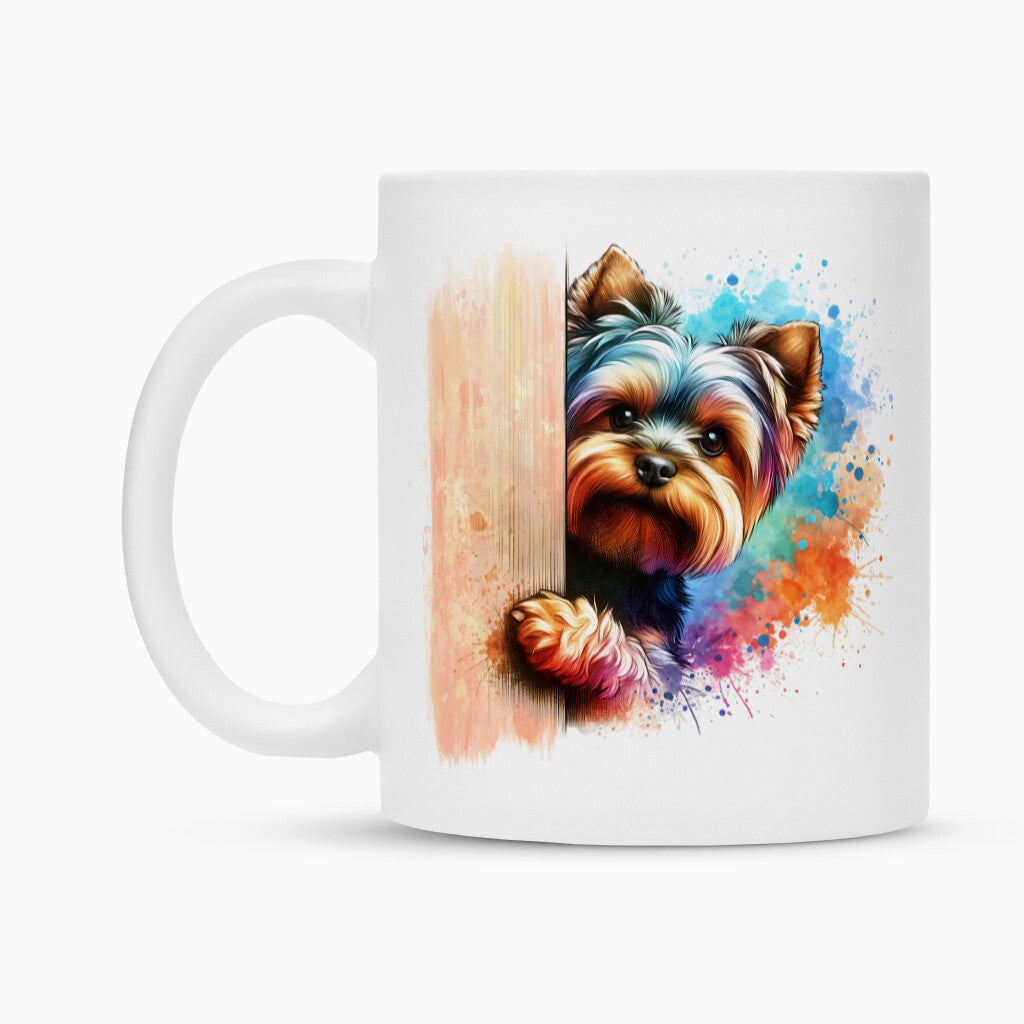 Tasse "Yorkie - Ich sehe Dich!" – hunde-shirt.de