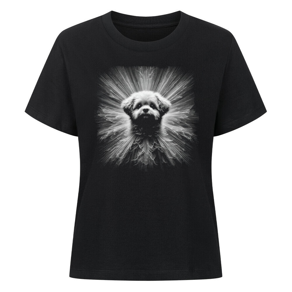 Premium Damen-Shirt "Toypudel - Shine" Schwarz – hunde-shirt.de