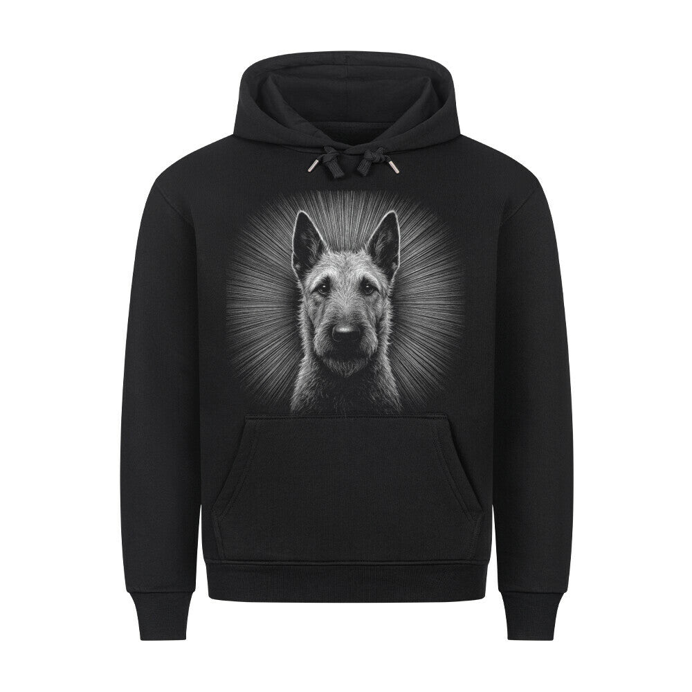 Premium Hoodie "Laekenois - Shine" Schwarz – hunde-shirt.de