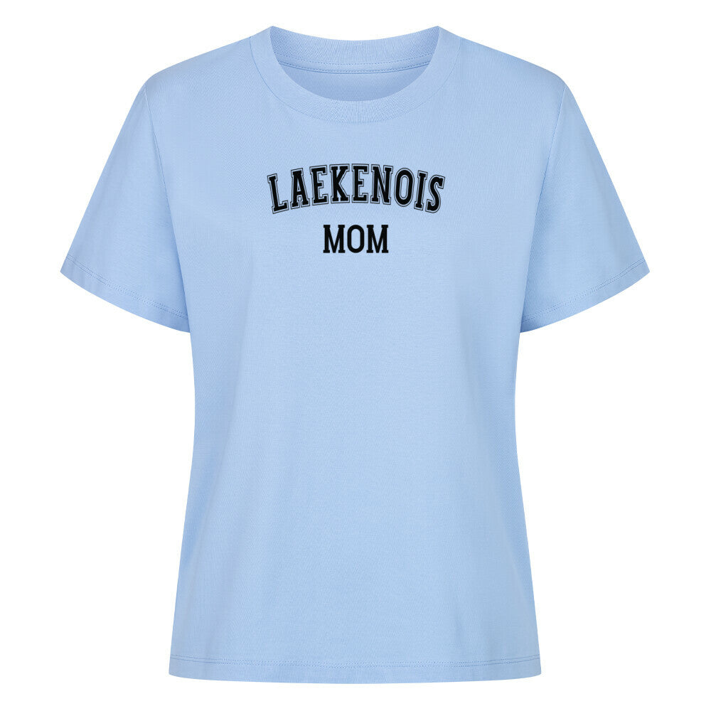 Premium Damen-Shirt "Laekenois - MOM" Sky Blue – hunde-shirt.de
