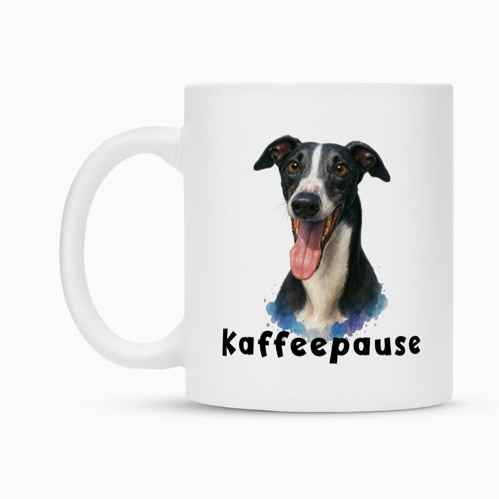 Tasse "Greyhound - Kaffeepause" – hunde-shirt.de