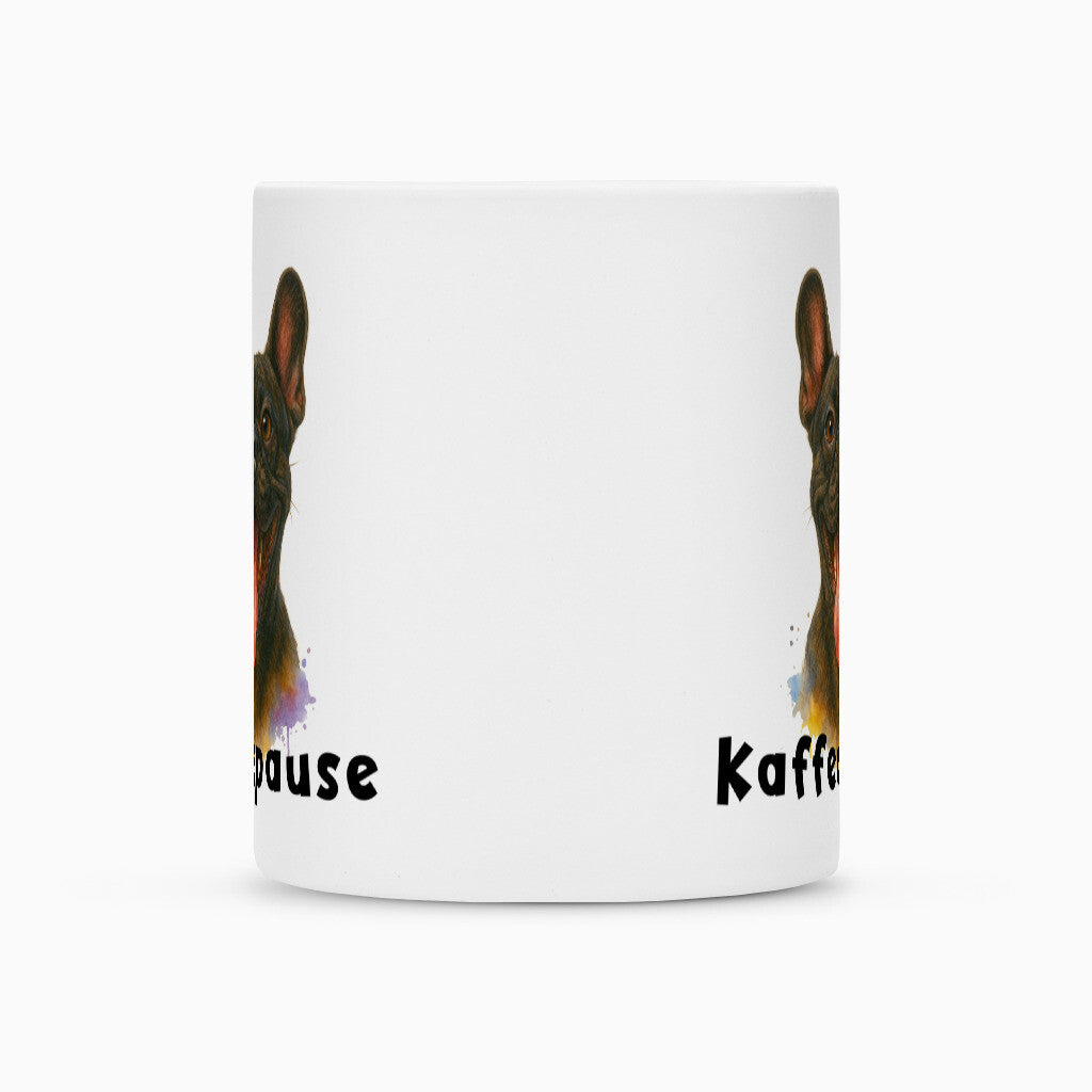 Tasse "Frenchie - Kaffeepause" – hunde-shirt.de