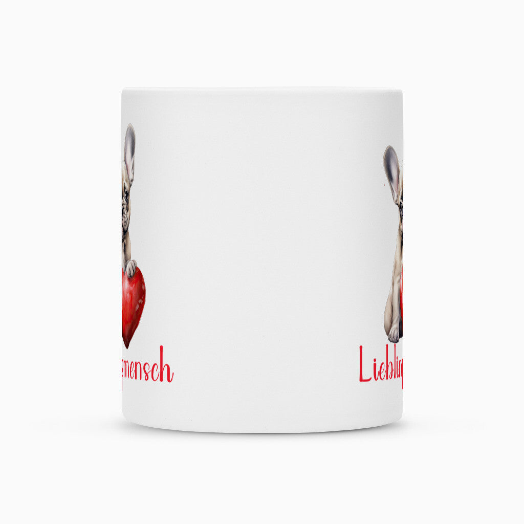 Tasse "Frenchie Puppy - Lieblingsmensch" – hunde-shirt.de