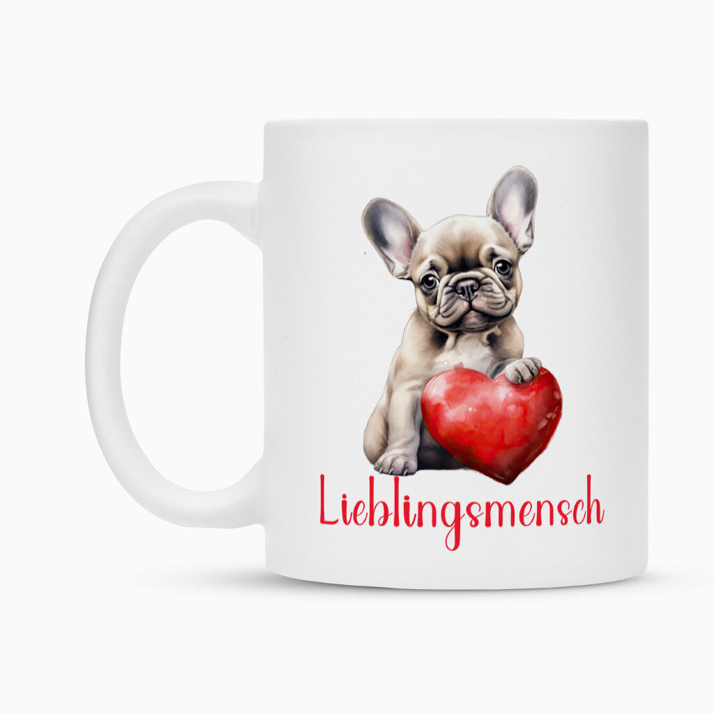 Tasse "Frenchie Puppy - Lieblingsmensch" – hunde-shirt.de