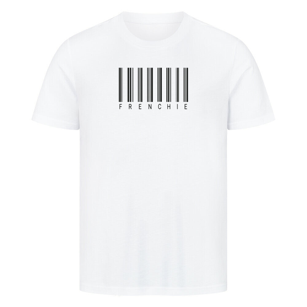 Premium T-Shirt "Frenchie - Scan" Weiß – hunde-shirt.de