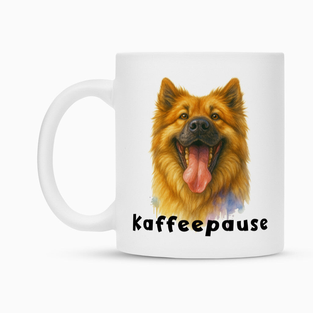 Tasse "Eurasier - Kaffeepause" – hunde-shirt.de
