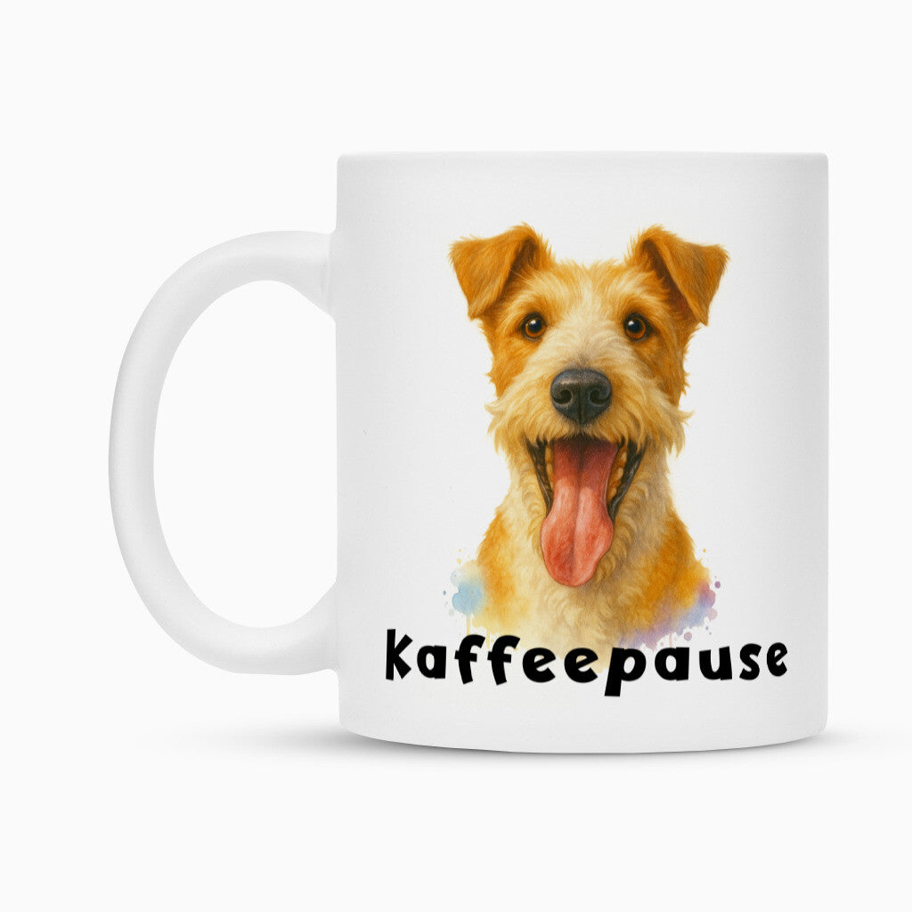Tasse "Foxterrier - Kaffeepause" – hunde-shirt.de