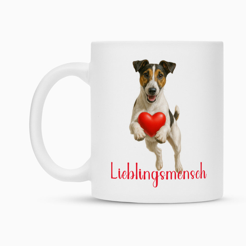 Tasse "Foxterrier smooth - Lieblingsmensch" – hunde-shirt.de