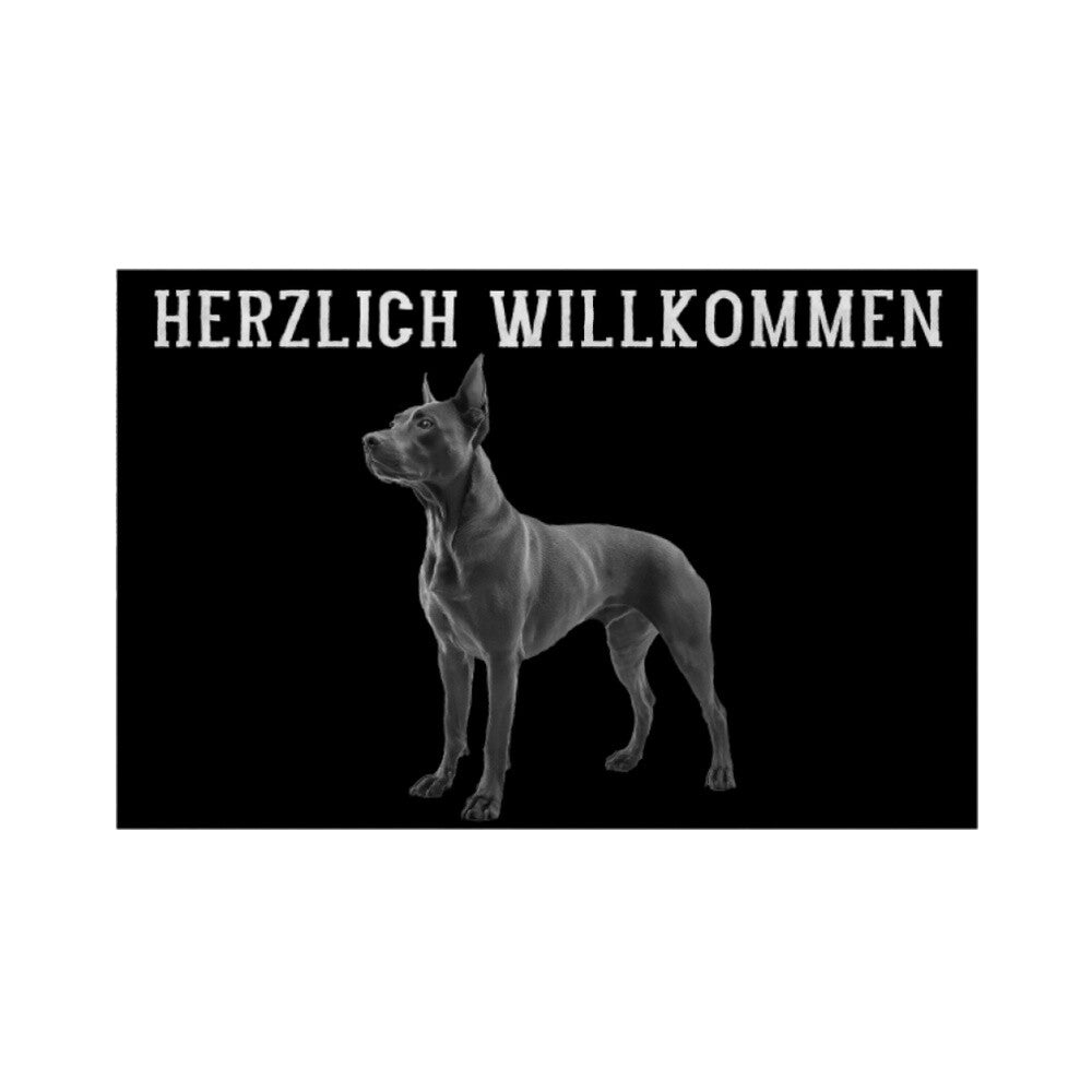 Fußmatte "Thai Ridgeback - Herzlich Willkommen" – hunde-shirt.de