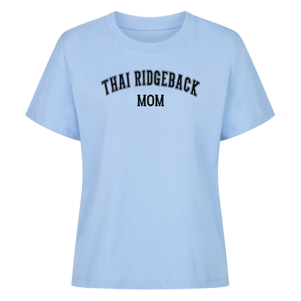 Premium Damen-Shirt "Thai Ridgeback - MOM" Sky Blue – hunde-shirt.de