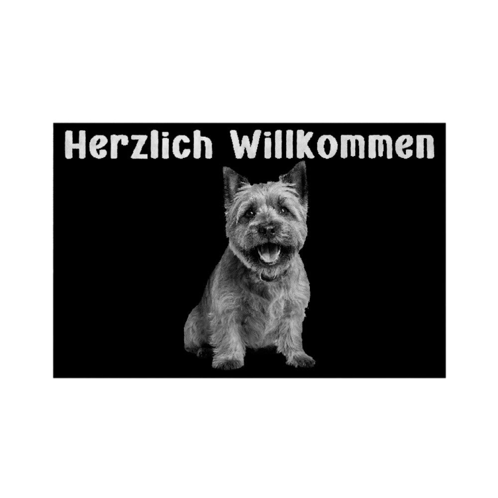 Fußmatte "Cairn Terrier - Herzlich Willkommen" – hunde-shirt.de