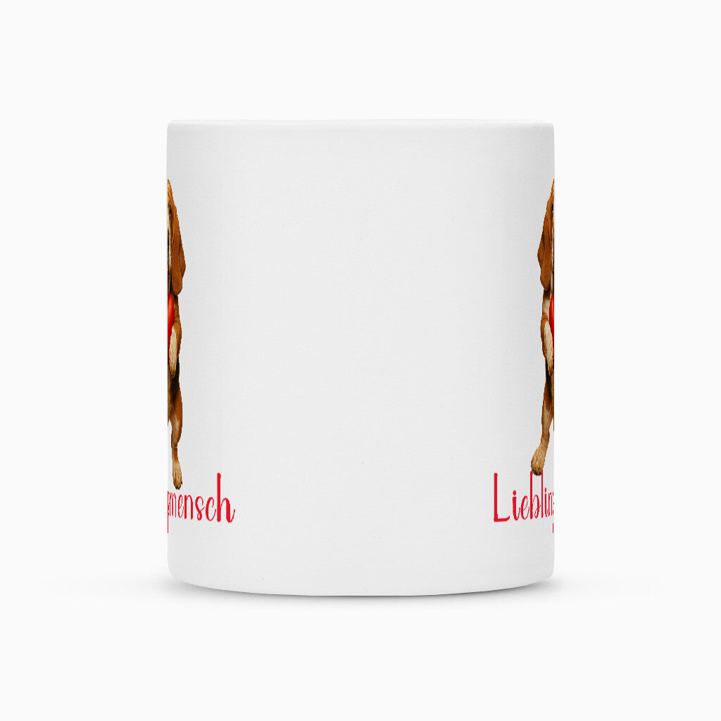 Tasse "Basset - Lieblingsmensch" – hunde-shirt.de