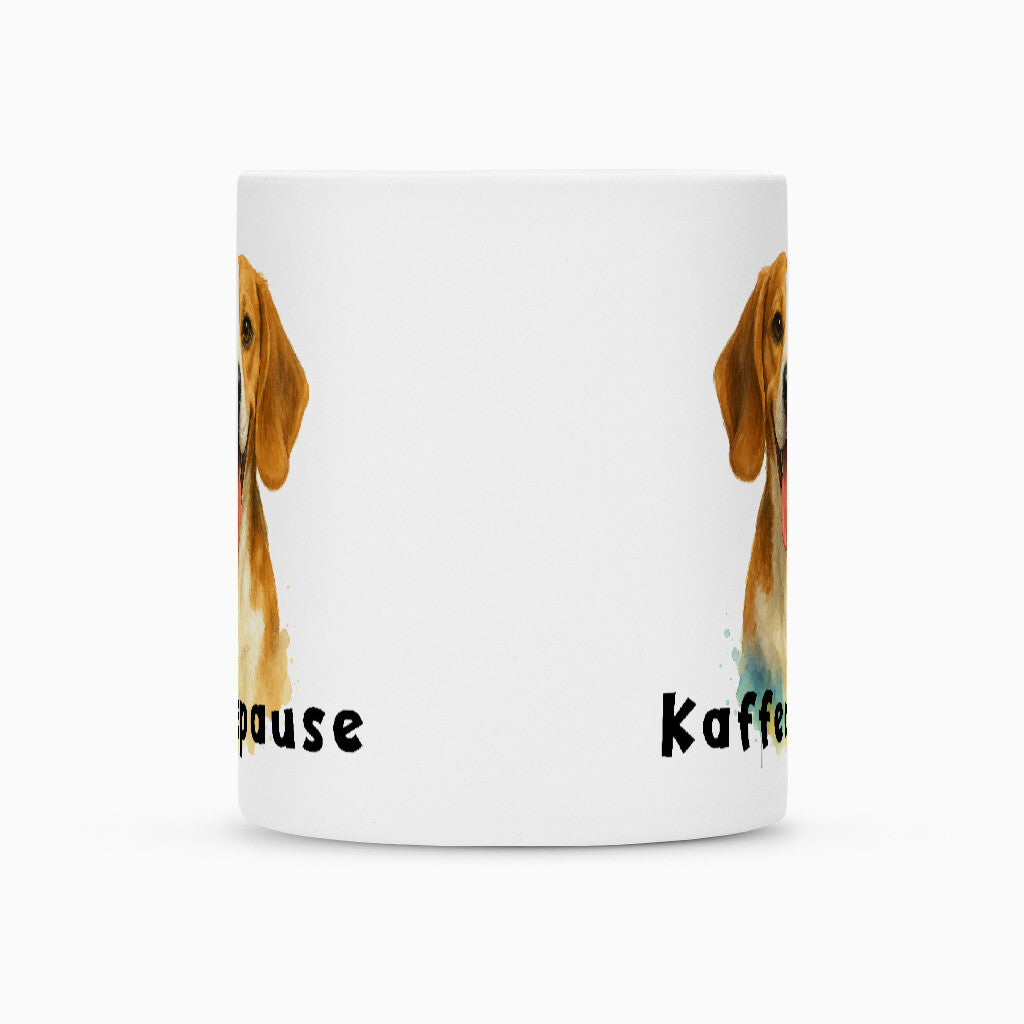 Tasse "Beagle - Kaffeepause" – hunde-shirt.de