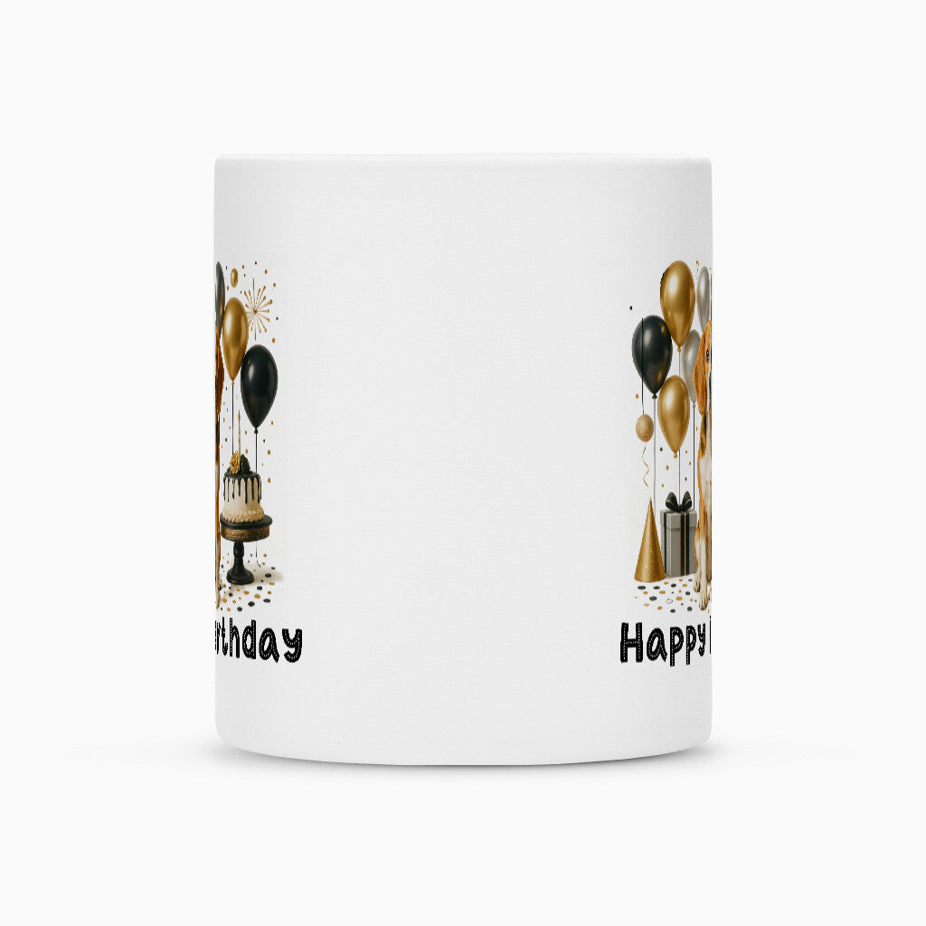 Tasse "Beagle - Happy Birthday" – hunde-shirt.de
