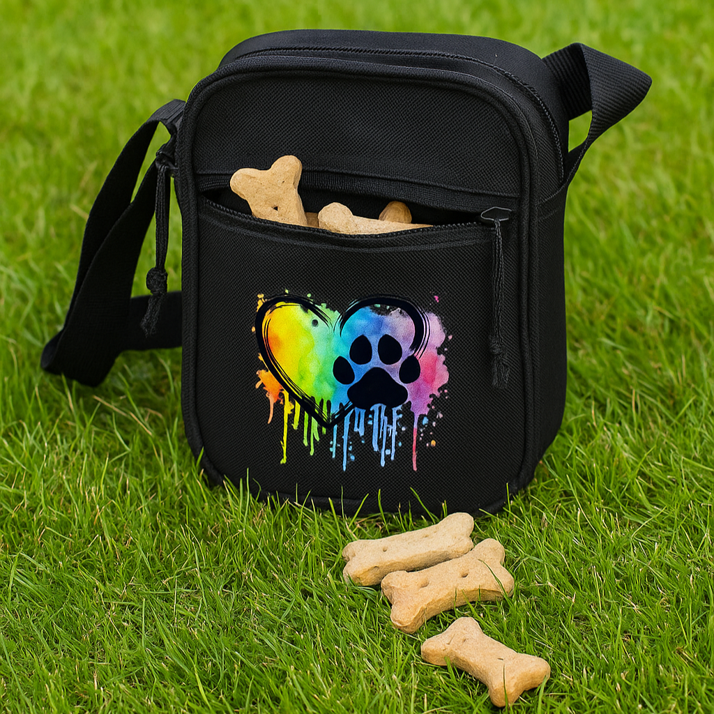 Umhängetasche "Heart & Paw" – hunde-shirt.de