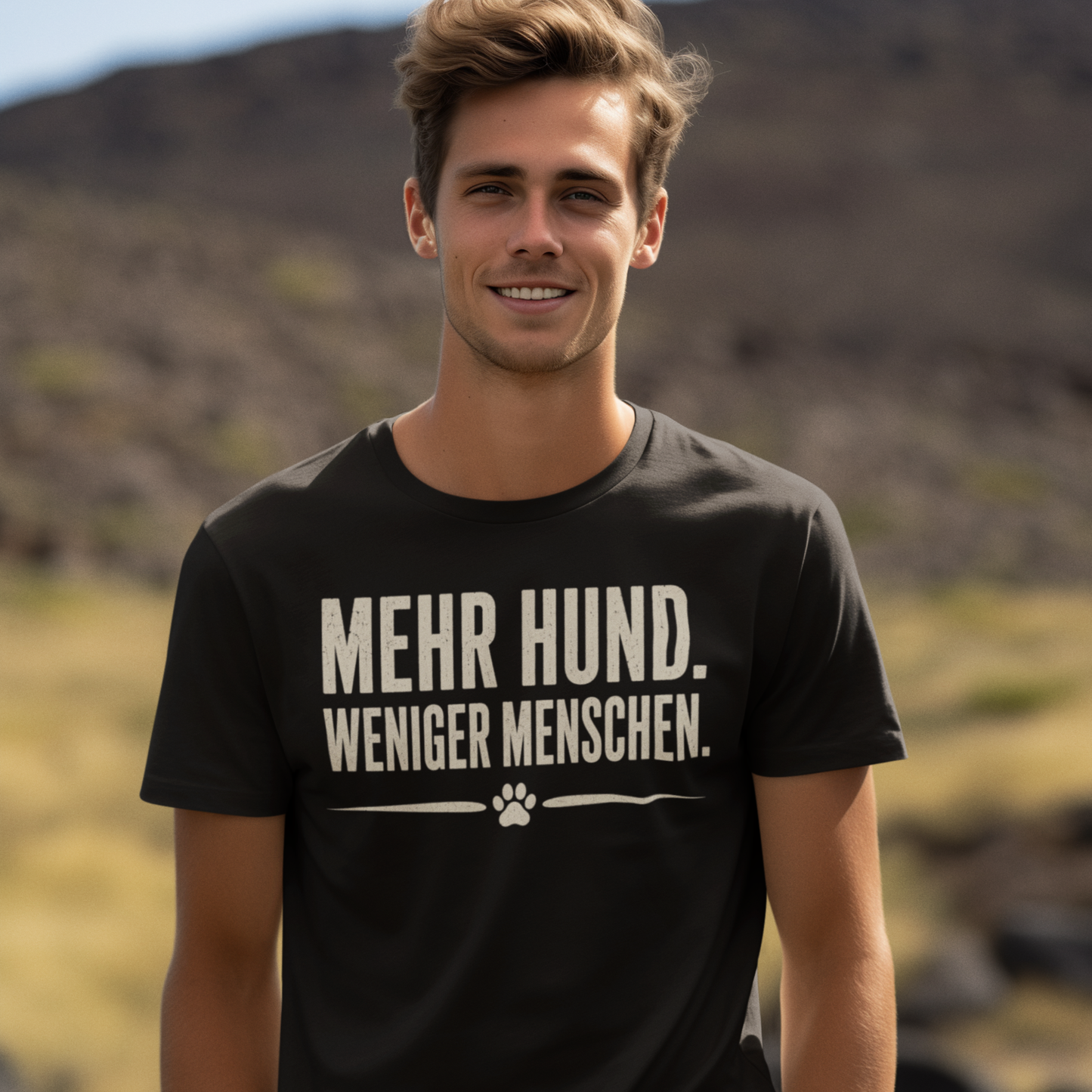 MEHR HUND. WENIGER MENSCHEN.