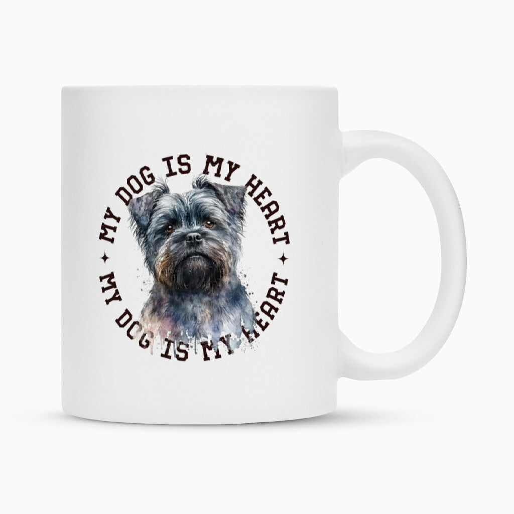 Tasse "Affenpinscher" Weiß – hunde-shirt.de