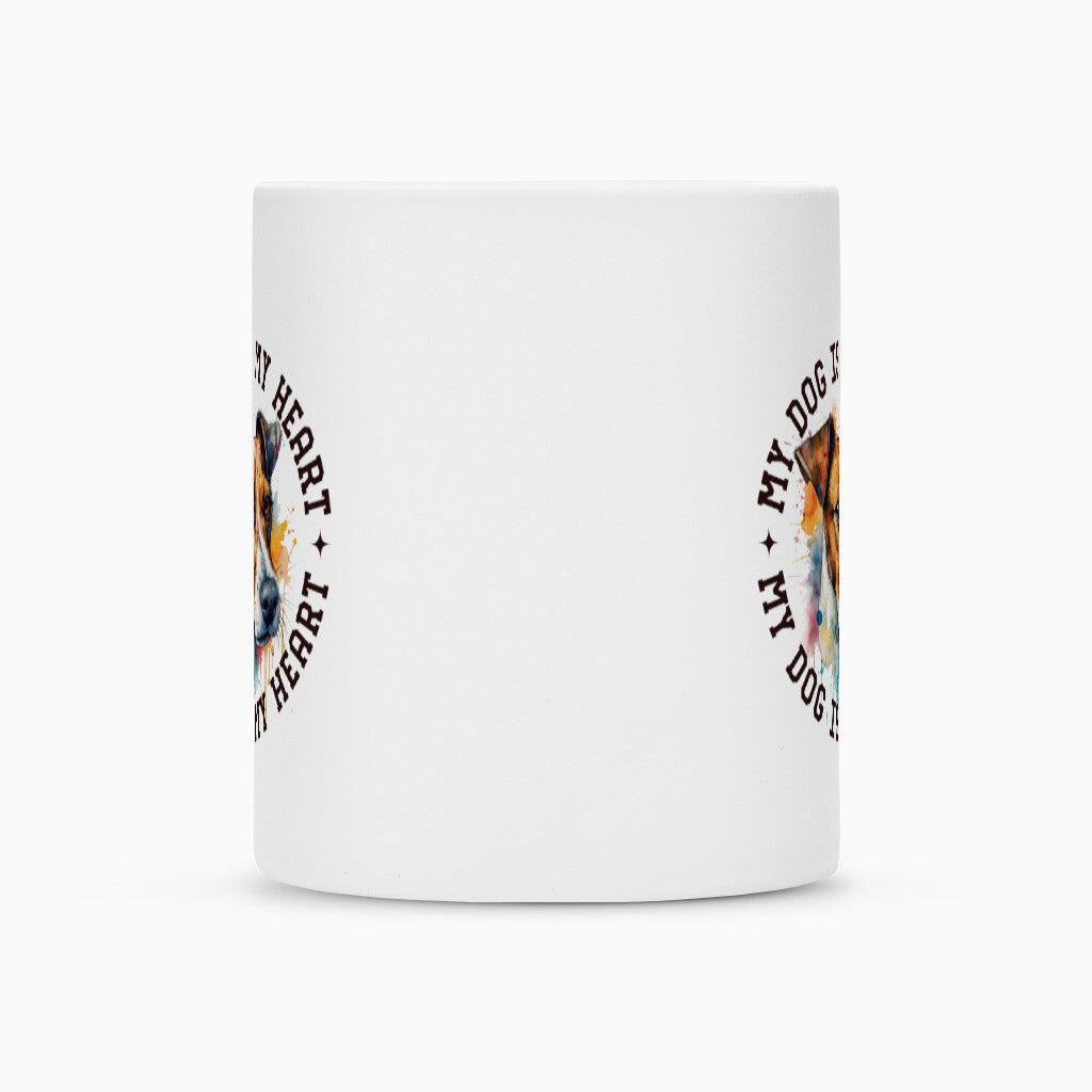 Tasse "Jack Russell Terrier HEART" – hunde-shirt.de