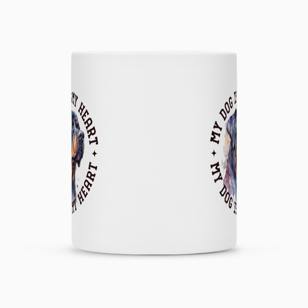 Tasse "Rottweiler HEART" – hunde-shirt.de