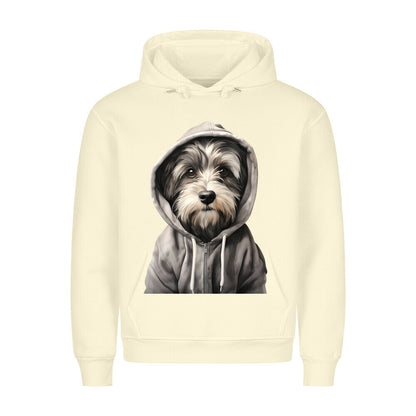 Premium Hoodie "Hooded Havaneser" Beige – hunde-shirt.de