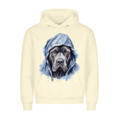 Premium Hoodie "Hooded Cane Corso" Beige – hunde-shirt.de