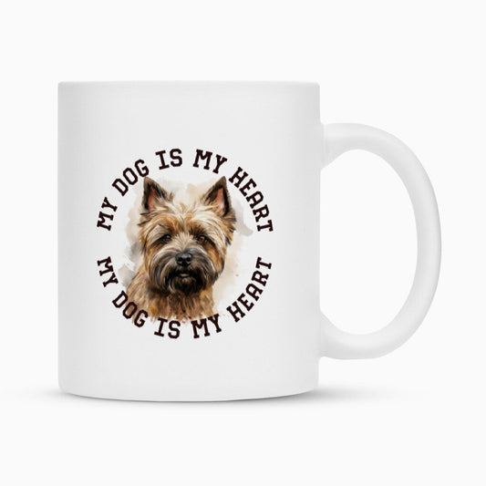 Tasse "Cairn Terrier" Weiß – hunde-shirt.de