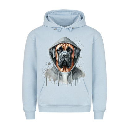 Premium Hoodie "Hooded Boerboel" Babyblau – hunde-shirt.de